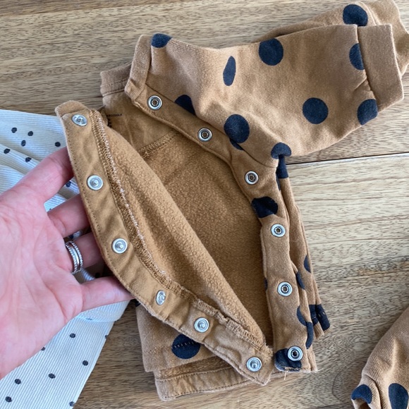 Polka Dot Sets Bundle-0-3m - Picture 3 of 8